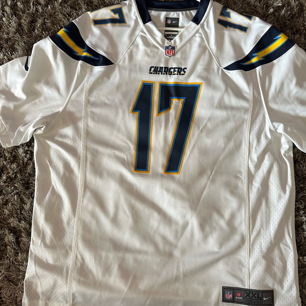 Chargers NFL White Jersey